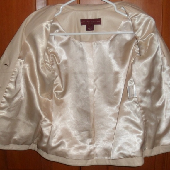 MARGARET GODFREY ULTRA SOFT LEATHER BLAZER JACKET! - Picture 5 of 6